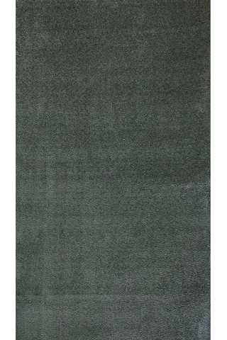 Balat Halı Raschel Carpet Koyu Gri Mikro Polyester Kaymaz Taban Shaggy Halı