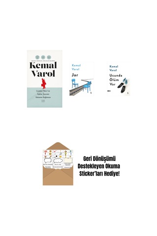 Aşklar, Hevesler, Ayrılıklar Üçlemesi Ciltli + Jar + Ucunda Ölüm Var + Okuma Sticker'ları