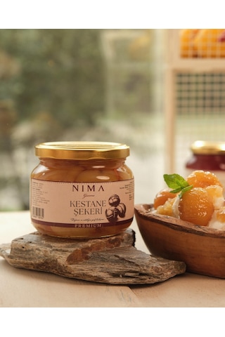 Nima Gurme Bursa Fidyekızık Kestane Şekeri 520 G