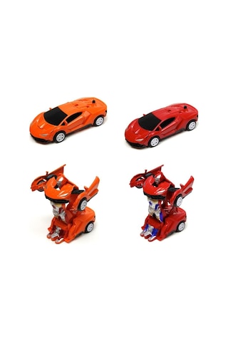 668-2 Powerful Plastik Robota Dönüşen Araba Vardem