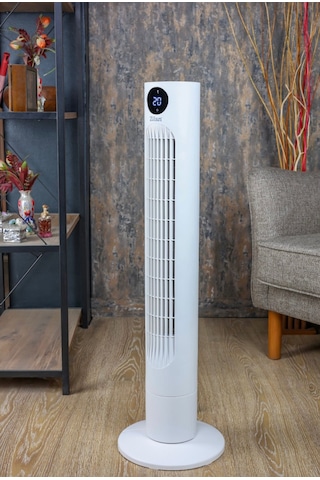 Zilan Zln1023 Air Cooler Kule Tipi Fan Uzaktan Kumandalı, Dokunmatik
