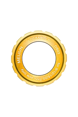 Ximistore9 Mtb Merkezi Kilitleme Disk Kapağı - Altın, Alüminyum, Evrensel Uyum, Hızlı Montaj, Disk Ve Kilidi Korumak