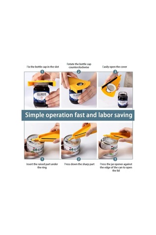 Liangmei Konserve Açacağı Çok Fonksiyonlu Şişe Açacağı Bira Kola Ahşap