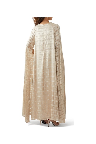 Dima Ayad Cape Kaftan Elbise - Şıklık Ve Rahatlık Bir Arada Beıge