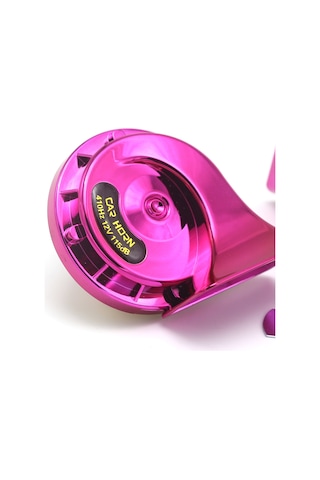 Samdoo 12v Çift Tonlu Korniş Seti - Motosiklet Ve Araçlar İçin Yüksek Sesli Uyarı Sistemi 2 Adet, Gülkurusu