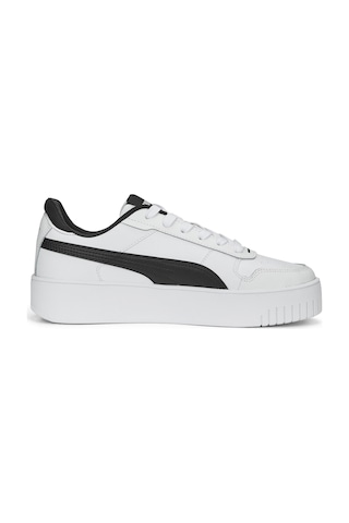 Puma Carina Street Puma White-puma Black-puma 5085 Beyaz