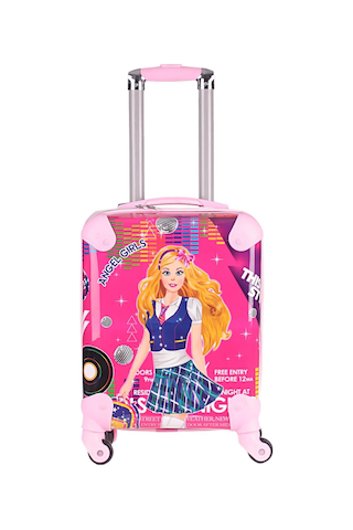 Nishev.com Evini Sev Angel Girls 2 Woman Kız Çocuk Valizi Pembe Pembe