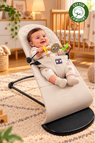 Tommybaby - Millenium Cotton Bebekler Için Üç Kademeli Kolay Taşınabilir Sallanan Oyuncaklı Ana Kucağı