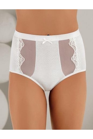 6 Lı Paket Şahinler Bayan Dantelli Likralı Bato Külot Slip B3085 001