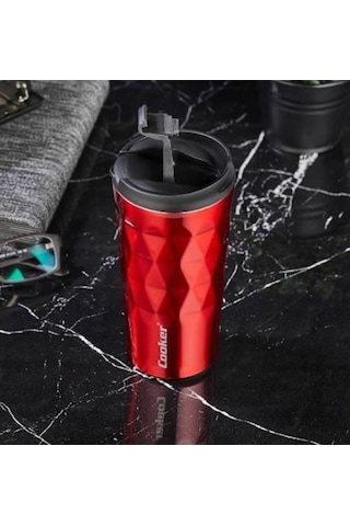 Prizma 350 Ml Çelik Mug Termos Kırmızı Ckr2048 Kırmızı