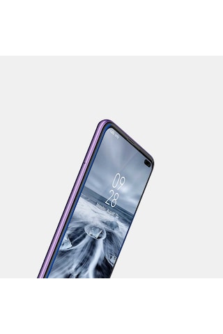 Xiaomi Poco X2 Uyumlu Zore Kenarları Kırılmaya Dayanıklı Cam Ekran Koruyucu