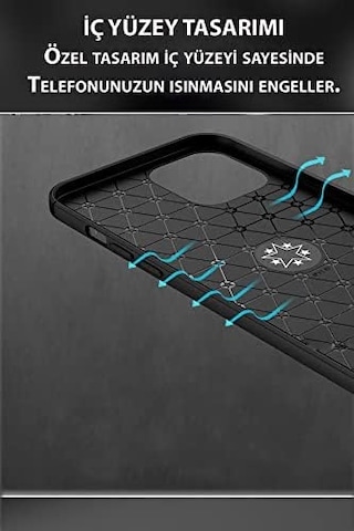 - Galaxy M51 İle Uyumlu Kılıf Darbe Korumalı Deri Görünümlü Silikon Arka Kapak - Lacivert Lacivert 6998