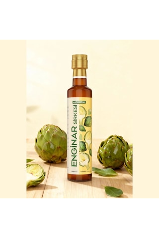 Enginar Sirkesi - Doğal Fermente 500 Ml
