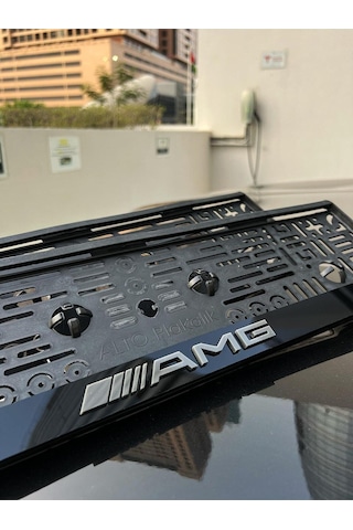 3d Mercedes Amg Takmatik Plakalık Pleksi