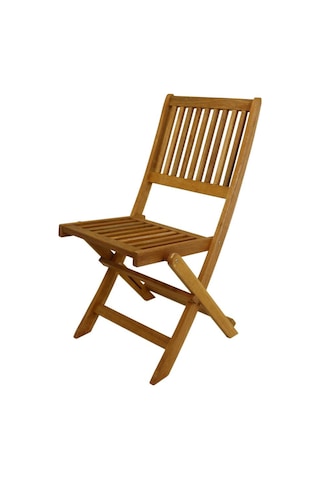 T. Concept Ahşap Kolsuz Katlanır Sandalye,Bahçe Balkon Teras Ahşap