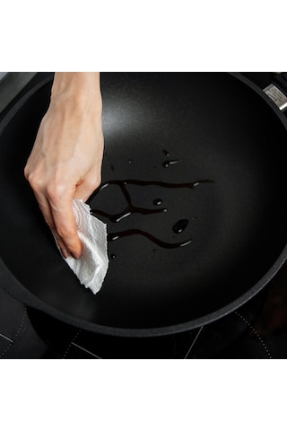 Amt Döküm Wok Tavası 36 Cm 4,3 L Renkli