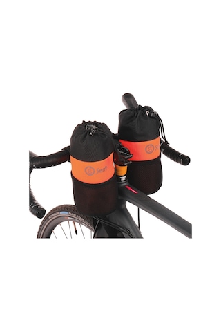 Semçanta - Bikepacking Gidon Suluk ve Malzeme Çantası - Turuncu
