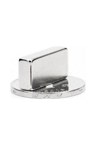 50 Adet 20x10x5 Mm Neodyum Magnet N35 Güçlü Mıknatıs Köşeli Ve Dayanıklı Nikel Kaplama Lisinya