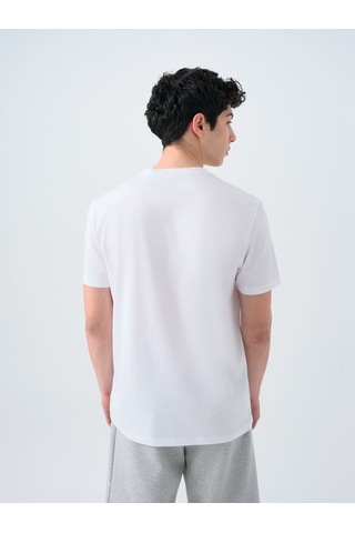 LOFT Regular Fit Erkek Tshirt K.kol Lf2034994 Q1.v1 Beyaz