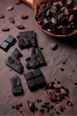 %100 Kakao Turna Yemişli Şekersiz Bitter Kırık Çikolata 250g