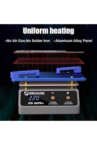 Mechanic İx5 Ultra Universal Pcb Anakart Ön Isıtma Platformu