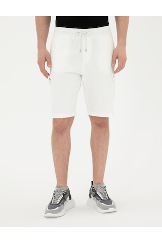 Pierre Cardin Erkek Ekru Şort Örme 50288263-vr019 Ekru