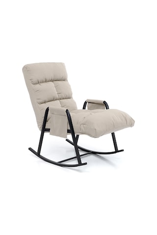 Pafu Lena Outdoor Bahçe Su Geçirmez Fonksiyonel Sallanan Koltuk - Bej