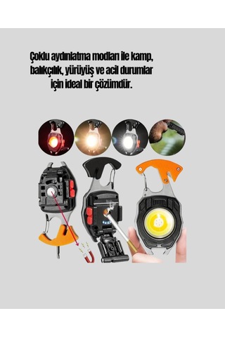 Taşınabilir Çok Amaçlı Led Işıklı Anahtarlık 399832