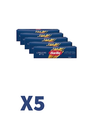 Barilla Yassı Spagetti Makarna 5 x 500 G