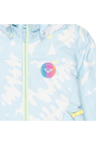 Roxy Roxy Snowy Tale Jk Kız Çocuk Mavi Snowboard Ceketi Bzm2 Mavi