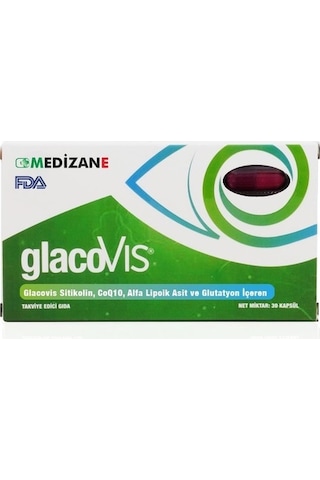 Medizane GlacoVIS Gıda Takviyesi - 30 Kapsül
