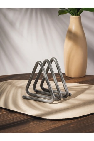 İlwi Mutfak İçin Metal Masa Peçeteliği 370706644 Gri