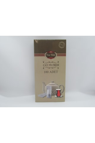 TEA TIME Çay Filtresi 1 PAKET 100 ADET