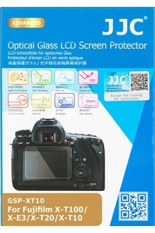 Jjc GSP-XT10 Fujifilm X-T30 X-T10 X-T20 X-E3 X-T100 Uyumlu 0.3 MM LCD Ekran Koruyucu