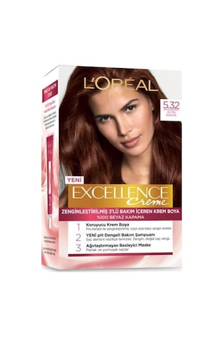L'oréal Paris Excellence Creme Saç Boyası - 5.32 Altın Kahve