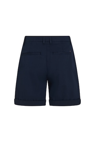 Tommy Hilfiger Co Blend Gmd Chıno Short Kadın Mavi Şort - Ww0ww42457 Mavi