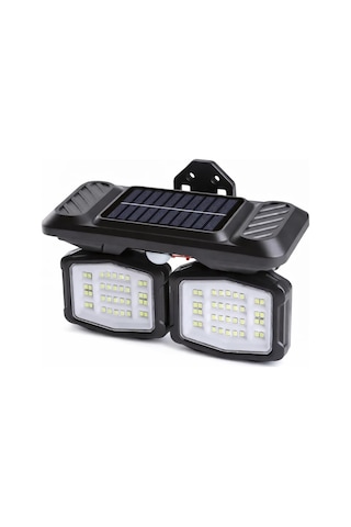 Panter Solar Hareket Sensörlü 72 Smd Beyaz Led Duvar Lambası 800 Lümen, 5w, Çift Başlıklı 120 Ayarlı, Type-c Çok Renkli