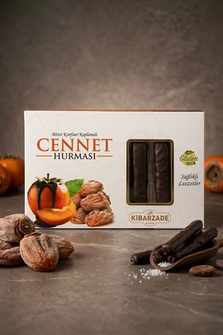 Çikolata Kaplamalı Cennet Hurması - 125 Gr