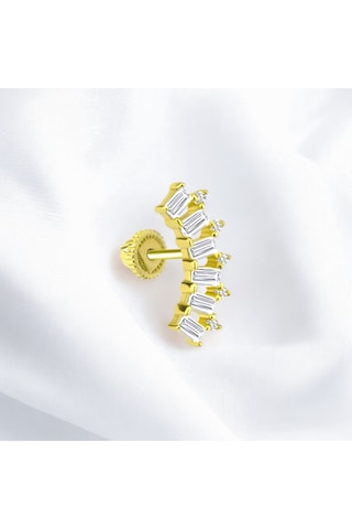 Glorria Altın Taç Helix Piercing 68874491