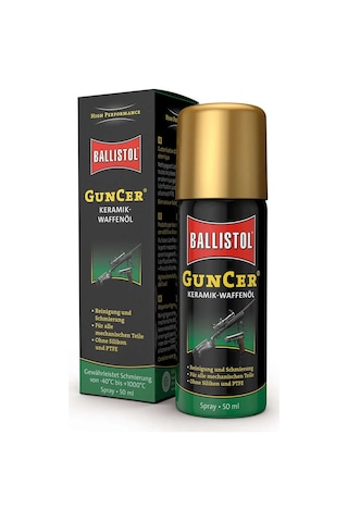 Ballistol Guncer Ceramic Gun Sprey Yağ 50 m Çok Renkli Ballistol Guncer Ceramic Gun Sprey Yağ 50 m Çok Renkli