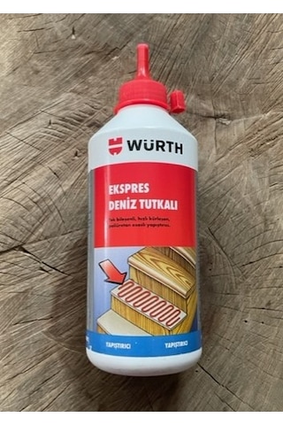 WÜRTH TUTKAL GÜÇLÜ YAPIŞTIRICI DENİZ TUTKALI AHŞAP MERMER VS 500M
