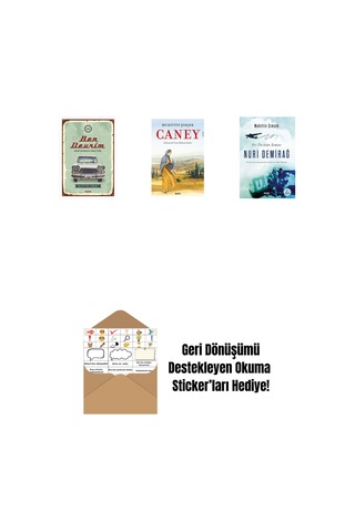 Ben Devrim + Caney + Nuri Demirağ + Okuma Sticker'ları