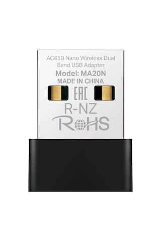Mercusys Ma20n, Ac650 Mbps Kablosuz Dual-band Nano Usb Adaptör
