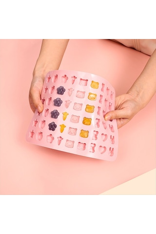 Gildedwill Tatlı Kalıbı Kendin Yap Hayvan Meyve Silikon Kalıbı Kendin Yap Yiyecek Jöle Damla Kalıbı