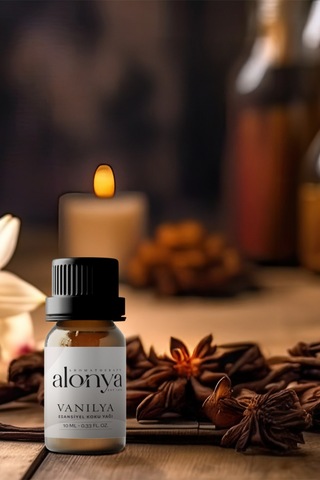 Vanilya Esansiyel Uçucu Koku Yağı Buhurdanlık Esansı Oda Kokusu Ve Aromaterapi Yağı 10 Ml Vanilya