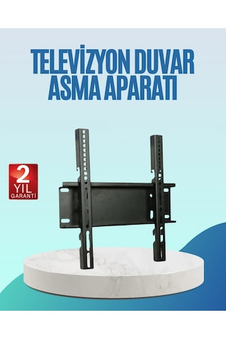 Ayarlanabilir 32-42 İnç Led Tv Duvar Askı Braketi 40 Kg Taşıma Çok Renkli