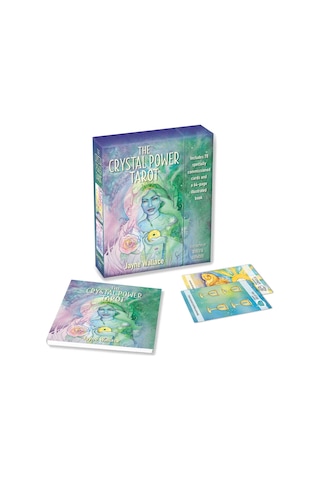 The Crystal Power Tarot: Includes A Full Deck Of 78 Specially Commissioned Tarot Cards And A 64-page Illustrated Book
