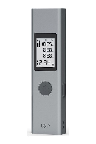 Moveevo Duka Ls-p Alüminyum Lazer Ölçer, 40 Metre Mesafe, 1mm Hassasiyet, Alan-hacim-açı Hesaplama, 200mah Pil İle Usb Şarj