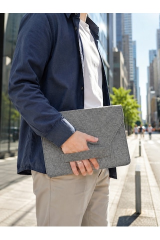 Newfull Doly Case 13 Inç Laptop / Notebook Kılıf Çantası Antrasit