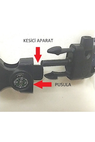 Dağcı Paracord Bileklik Mavi Diğer
